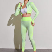 FlexiDry™ – Quick-Dry Nylon Workout Set (2-Piece)