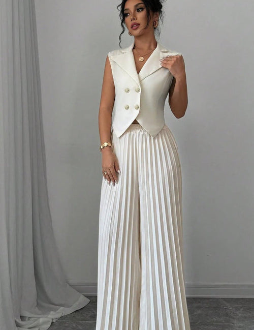 CityMuse Sleeveless Suit Set – Haute Edition 25