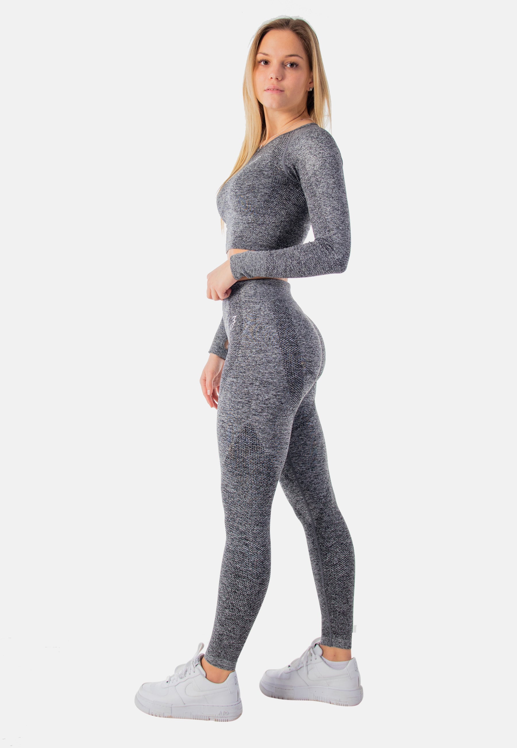 Crop Sleeve Dynamic - grey - Damen