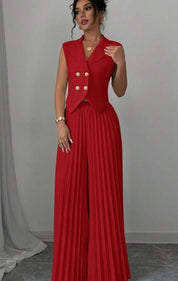 CityMuse Sleeveless Suit Set – Haute Edition 25