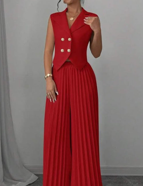 CityMuse Sleeveless Suit Set – Haute Edition 25