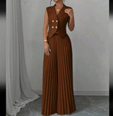 CityMuse Sleeveless Suit Set – Haute Edition 25